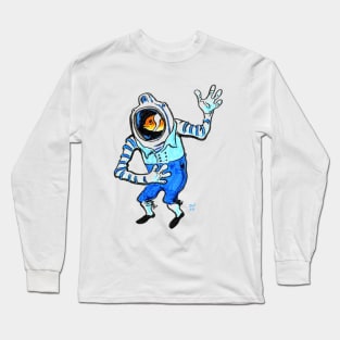 Fish in Land Suit Long Sleeve T-Shirt